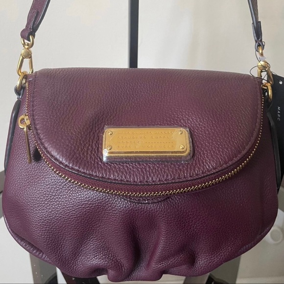 Coach Bags Marc Jacobs Natasha Crossbody Leather Burgundy Bag
